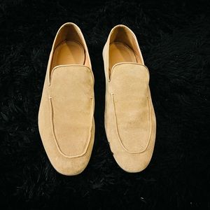 Zara suede loafers for men.